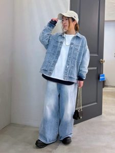 シンプルおしゃれ 大人カジュアル 春ファッション テクニック