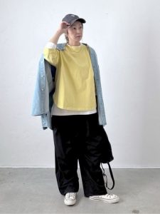 春のおしゃれ 大人女子 カジュアルコーデ