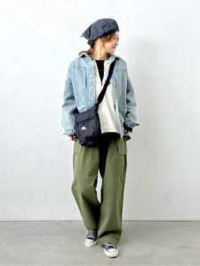 シンプルおしゃれ 大人カジュアル 春ファッション テクニック