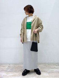 シンプルおしゃれ 大人カジュアル 春ファッション テクニック