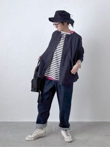 春のおしゃれ 大人女子 カジュアルコーデ