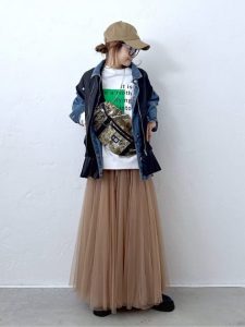 春 着回しコーデ 大人 洗練スタイル