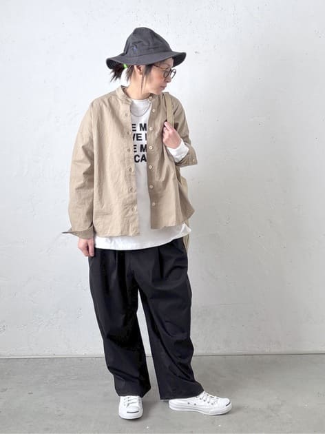 40代・50代　カジュアルコーディネート　シンプル　着回し