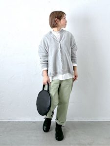 シンプルおしゃれ 大人カジュアル 春ファッション テクニック