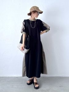 涼しく上品に着こなす!40代・50代のための春夏ワンピース12選|1枚でもレイヤードでも