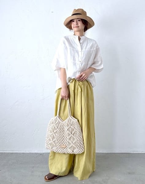 梅雨入り前に知っておきたい！涼しい素材で快適おしゃれな大人の夏コーデ15選