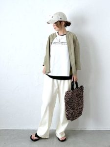 40代からの動きやすくて好印象♪パンツ？スカート？公園・外遊びの日の大人カジュアル15選