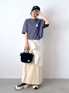 40代からの動きやすくて好印象♪パンツ？スカート？公園・外遊びの日の大人カジュアル15選