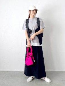 40代からの動きやすくて好印象♪パンツ？スカート？公園・外遊びの日の大人カジュアル15選