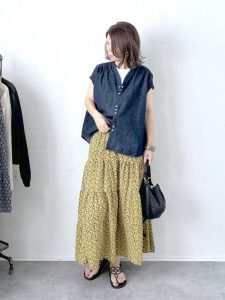 【夏の40代・50代 着痩せコーデ】すっきり見えて涼しい！大人に似合うパンツ＆スカートスタイル特集