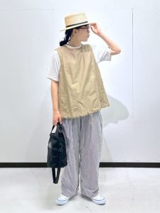 50代がもっと輝く！体型カバーも叶う、おしゃれTシャツ＆カットソーコーデ