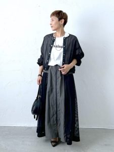 【夏の40代・50代 着痩せコーデ】すっきり見えて涼しい！大人に似合うパンツ＆スカートスタイル特集