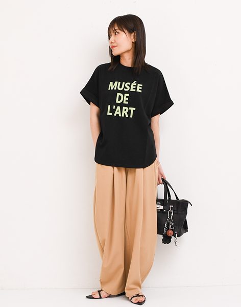 ブラック＆ブラウンが、落ちつきある大人っぽいスタイルにつながる！