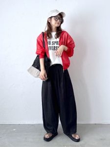 50代 夏の羽織り｜涼しげでこなれる「透け感シャツ・ジャケット・ベスト・シャツワンピ」