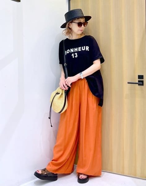 【2025年】大人可愛い夏コーデ　30代40代50代60代の夏の着まわしコーデ