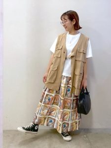 大人可愛い&上品に!秋スカートで楽しむ大人女子コーデ15選【40代・50代向け】