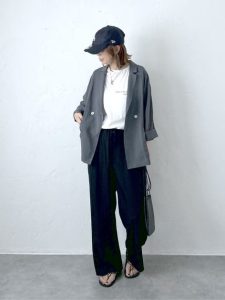 まだ暑いけど秋先取り!大人女子の軽やかレイヤード15選