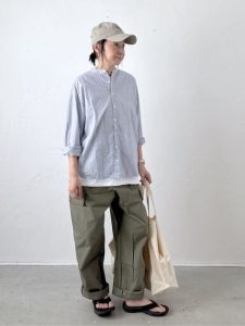 暑い日、何着る?40代スタッフが提案する“涼しいのに体型カバーできる”夏の細見えコーデ