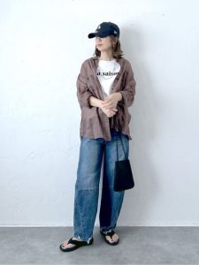 暑い日、何着る?40代スタッフが提案する“涼しいのに体型カバーできる”夏の細見えコーデ