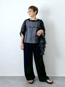 暑い日、何着る?40代スタッフが提案する“涼しいのに体型カバーできる”夏の細見えコーデ