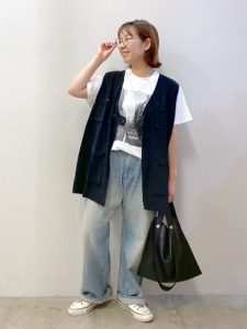 まだ暑いけど秋先取り!大人女子の軽やかレイヤード15選