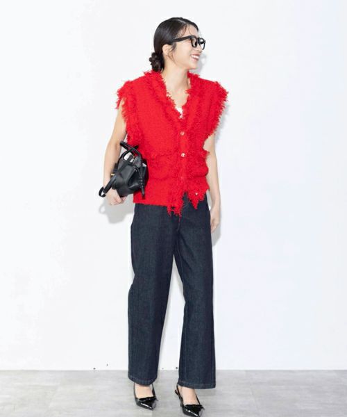 コーディネートの主役になるベスト、ニット、カットソー！秋らしさを楽しむコツ