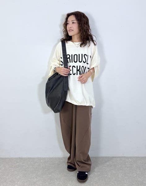 ゆるっとパンツを選んでスタイルアップさせるコツ！お洒落に上品に着こなす