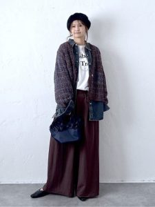 40代・50代女性のレイヤードはこれ|冬本番に活躍する!大人のあったか重ね着コーデ特集