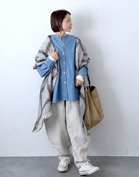 【気温16℃〜20℃】何着る？人気スタッフコーデ特集｜40代・50代の大人カジュアル