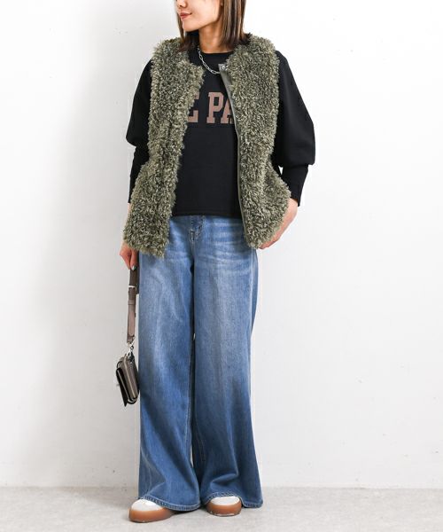 年末年始に真似したい！いつものコーディネートを少しだけ華やかに見せるジレ