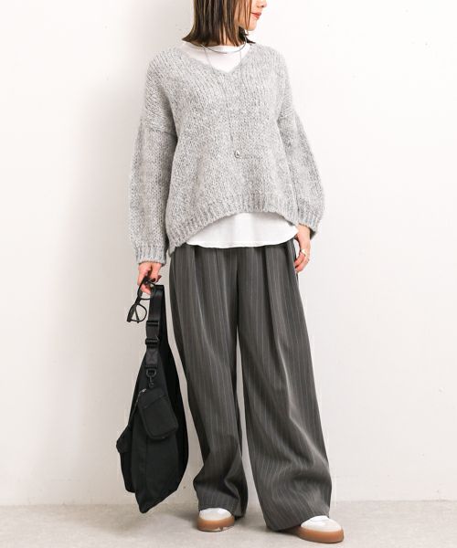 楽なのにきちんと見える、ゆるっとパンツ！気になる部分をカバーしてお洒落になる