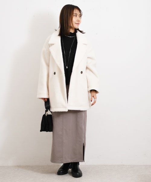 春らしさと暖かさを兼ね備えたコーディネート！カラーとバランスが大切