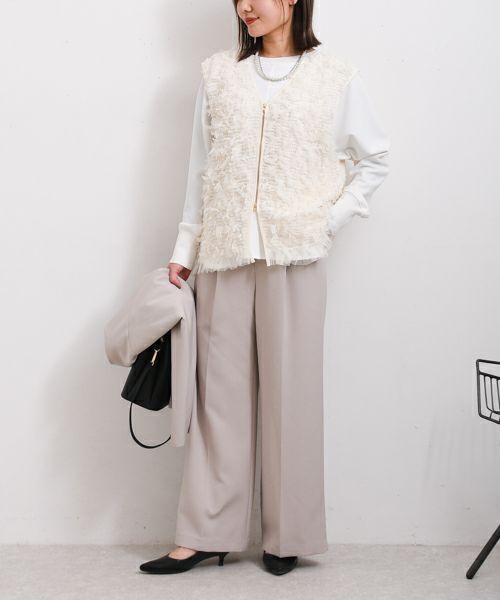 体型カバーもばっちり！デイリーからオケージョンまで活躍するワイドシルエット