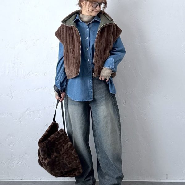 【2026年冬】HugHugスタッフの最新コーデ40代・50代の今すぐ真似したい大人カジュアル