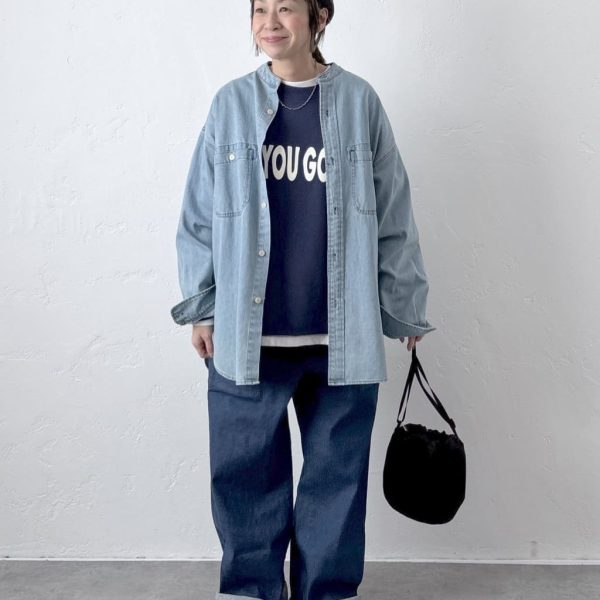 40代のデニムカジュアルコーデ5選｜春の大人リラックススタイルの作り方