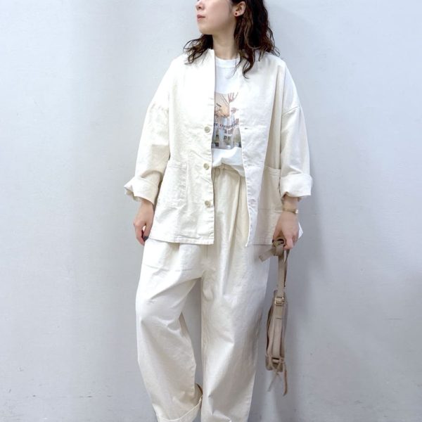 【40代】春のホワイトコーデ5選｜生成り・アイボリーのワントーンで作る大人こなれスタイル